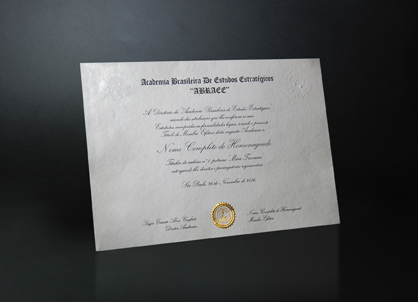 Certificados e Diplomas